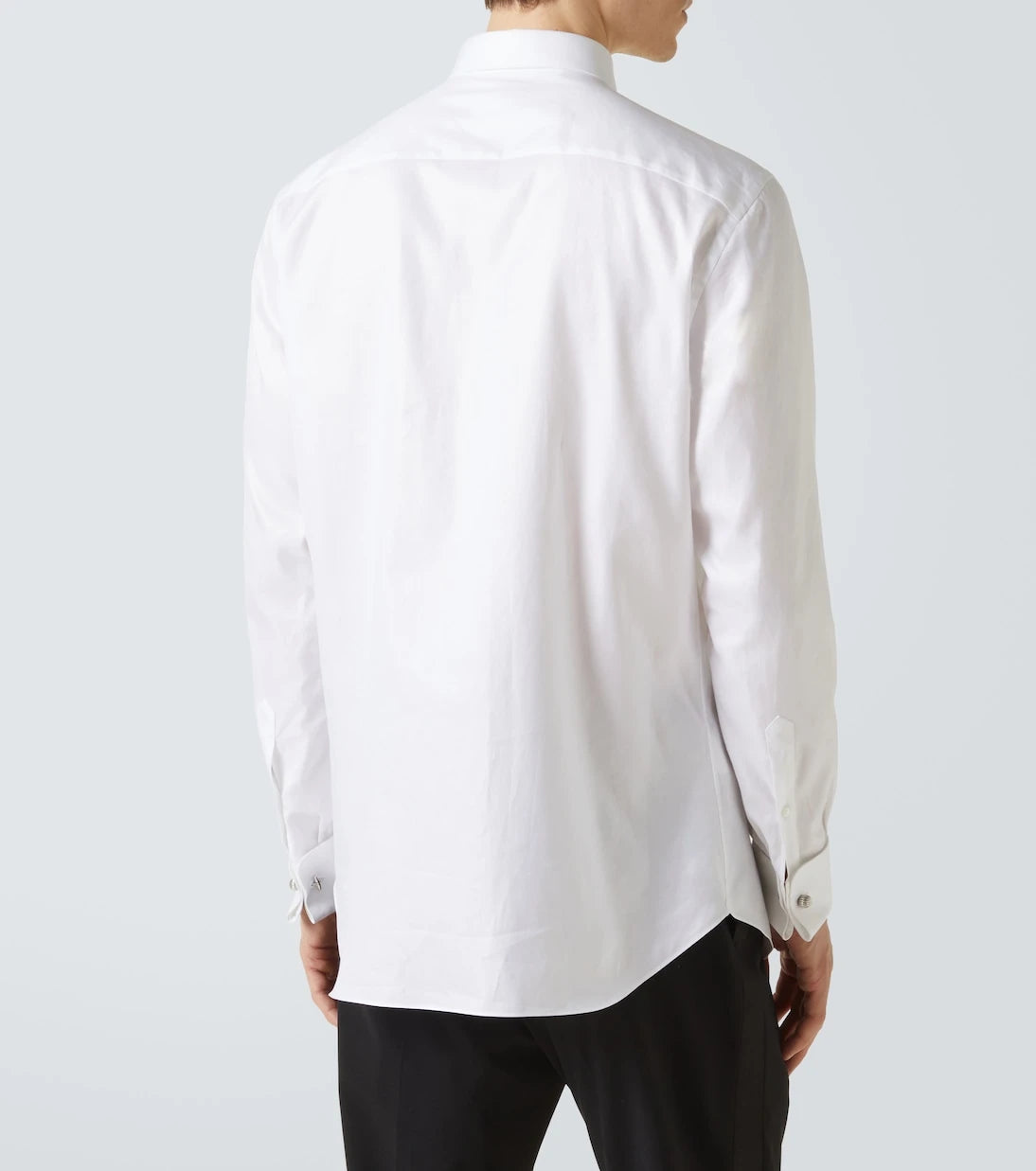 Brioni - Cotton poplin tuxedo shirt