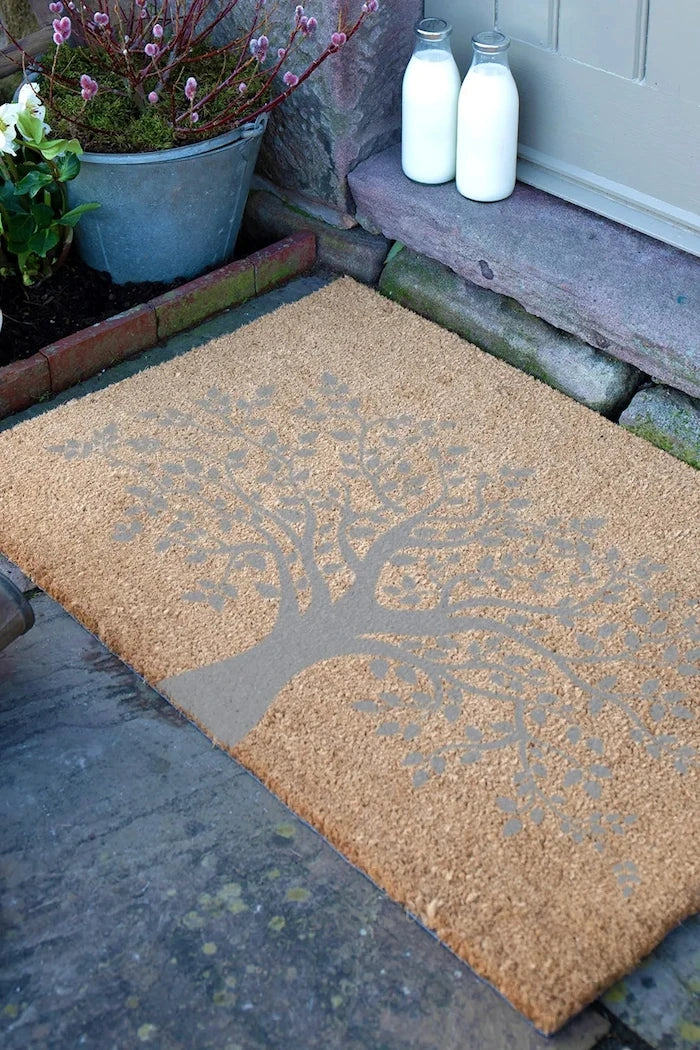 Artsy Doormats Country Home Tree 90 x 60 cm Kapı Paspası