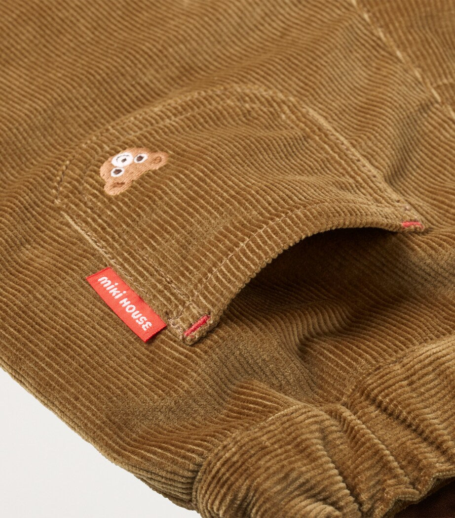 Corduroy Dungarees (2-7 Years)