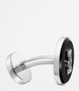 Sterling Silver Double C de Cartier Cufflinks