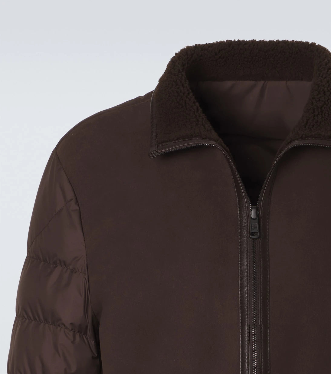 Moncler - Reversible shearling down jacket