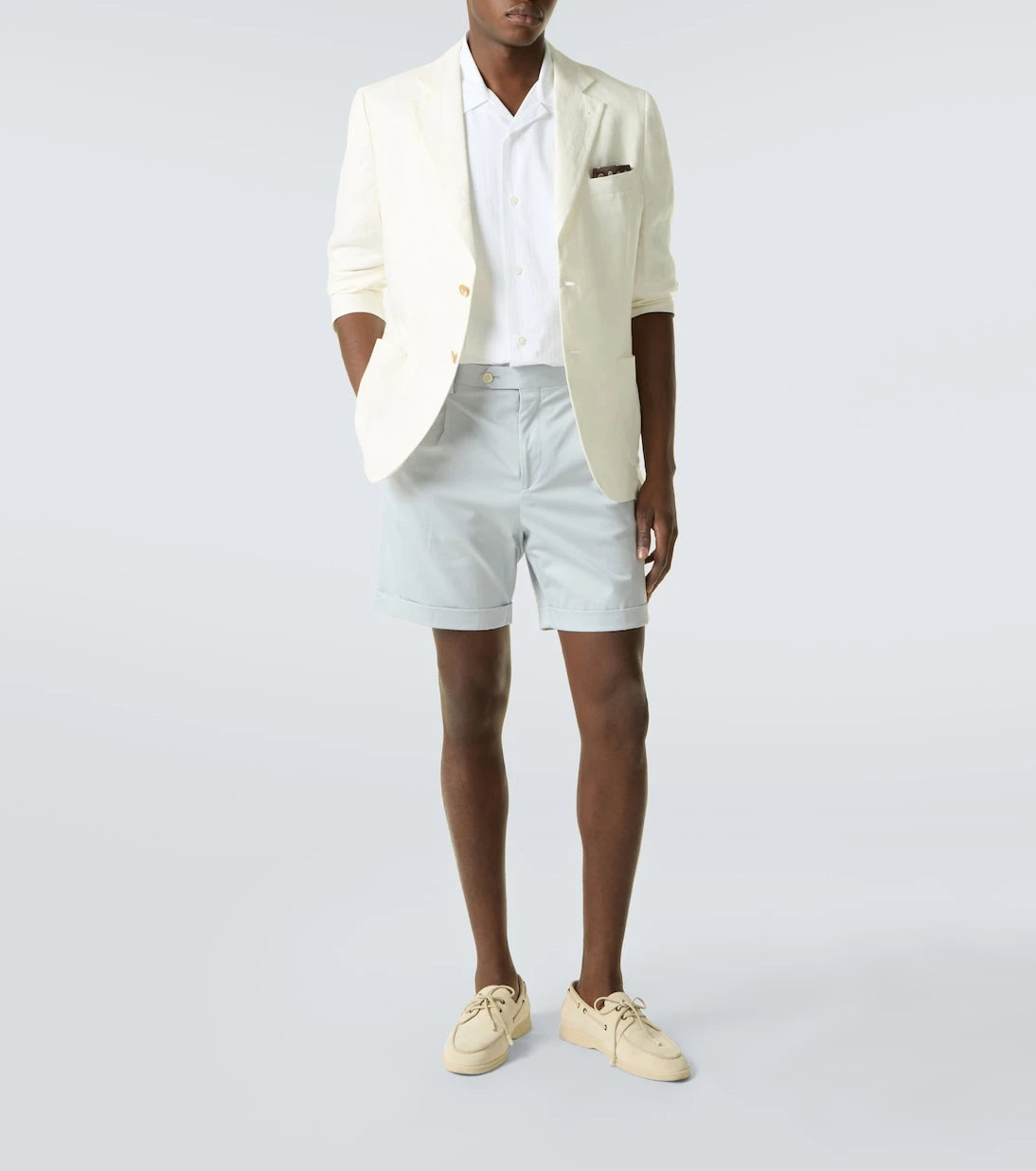 Lardini - Cotton-blend shorts