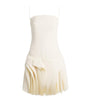 Yasmin Mansour Ivory Corset Mini Dress