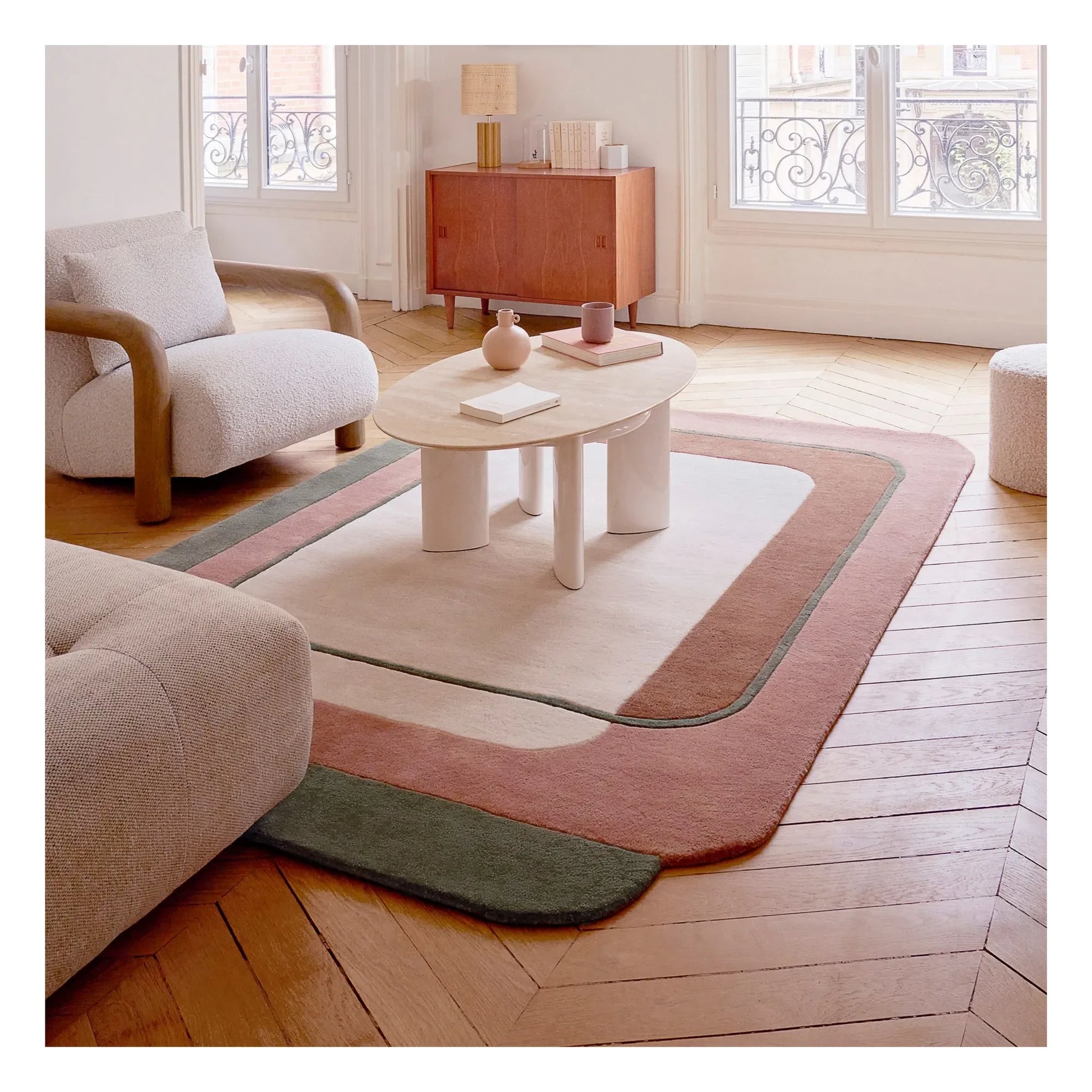 Edito - Echo carpet | Pink