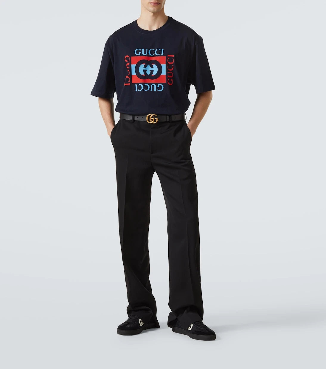 Gucci - Logo cotton jersey T-shirt