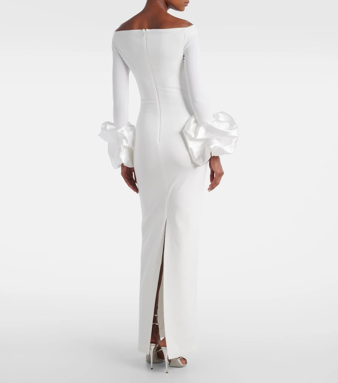 Solace London - Talia off-shoulder gown