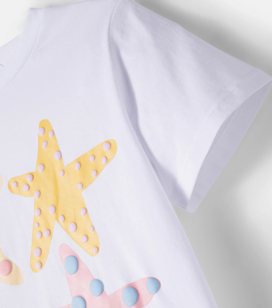 Stella McCartney Kids - تي شيرت من القطن المطبوع