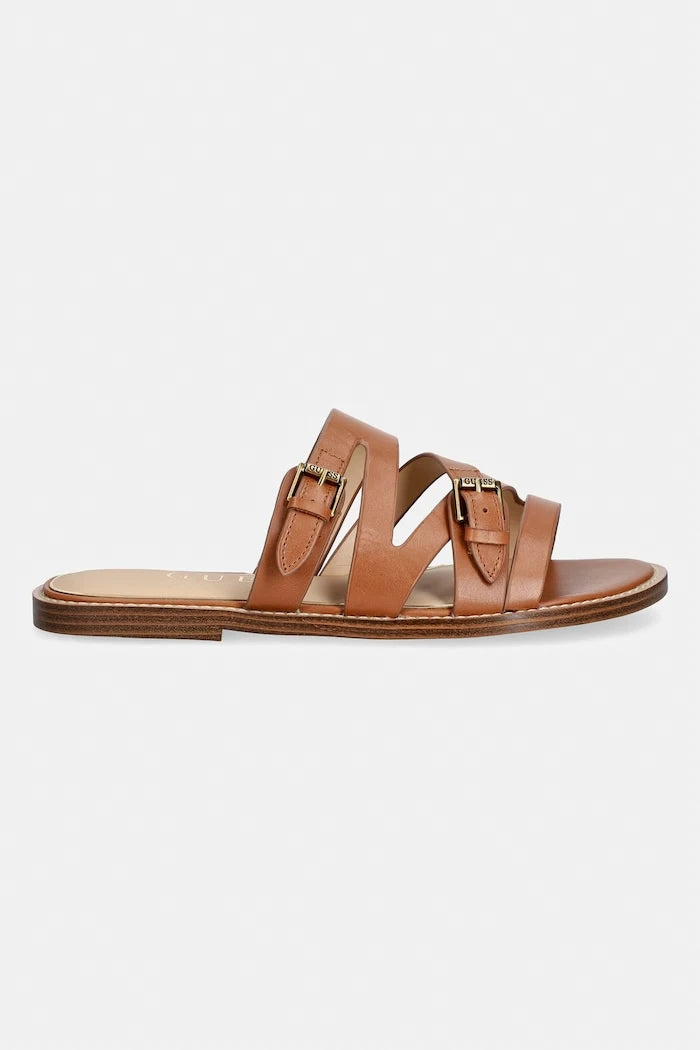 Guess чехли дамски от кожа GRAYDEN