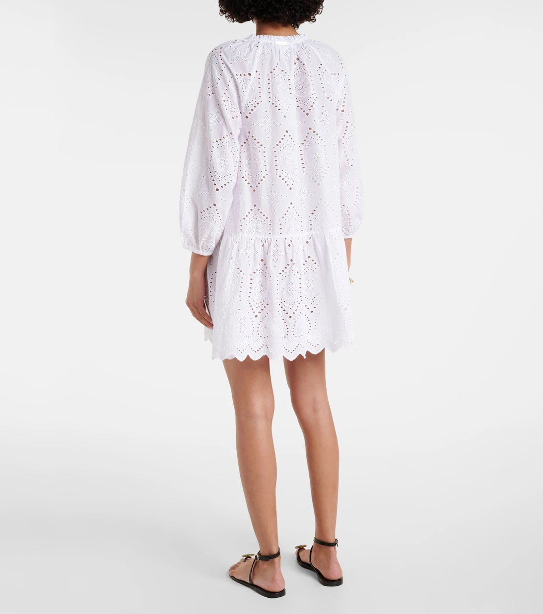 Heidi Klein - Rhode Island broderie anglaise minidress