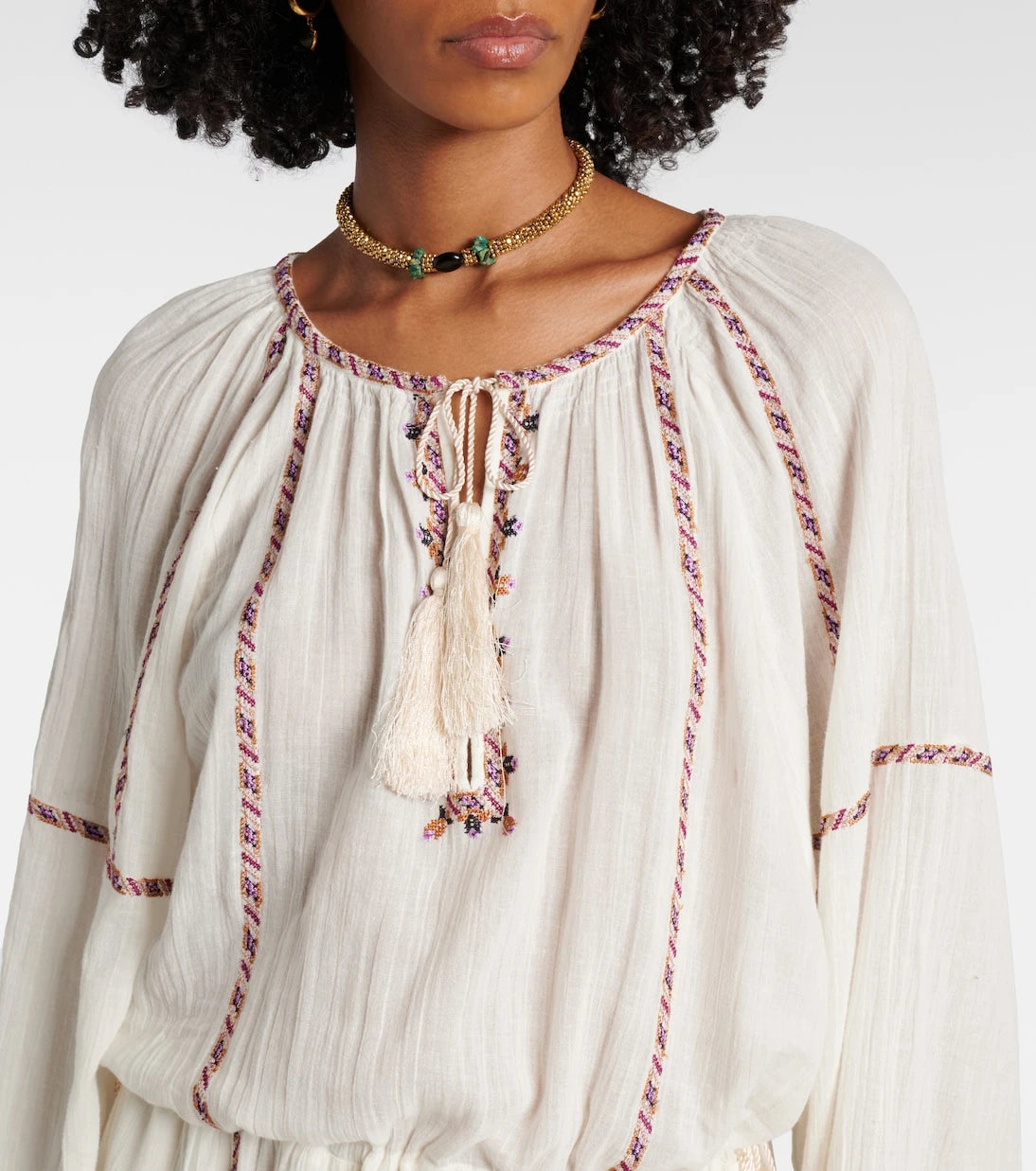 Marant Etoile - Florenza cotton midi skirt
