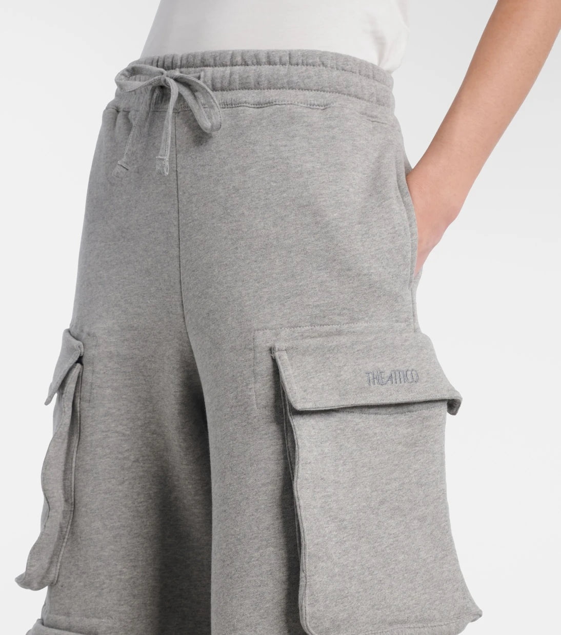 The Attico - Cotton jersey sweatpants