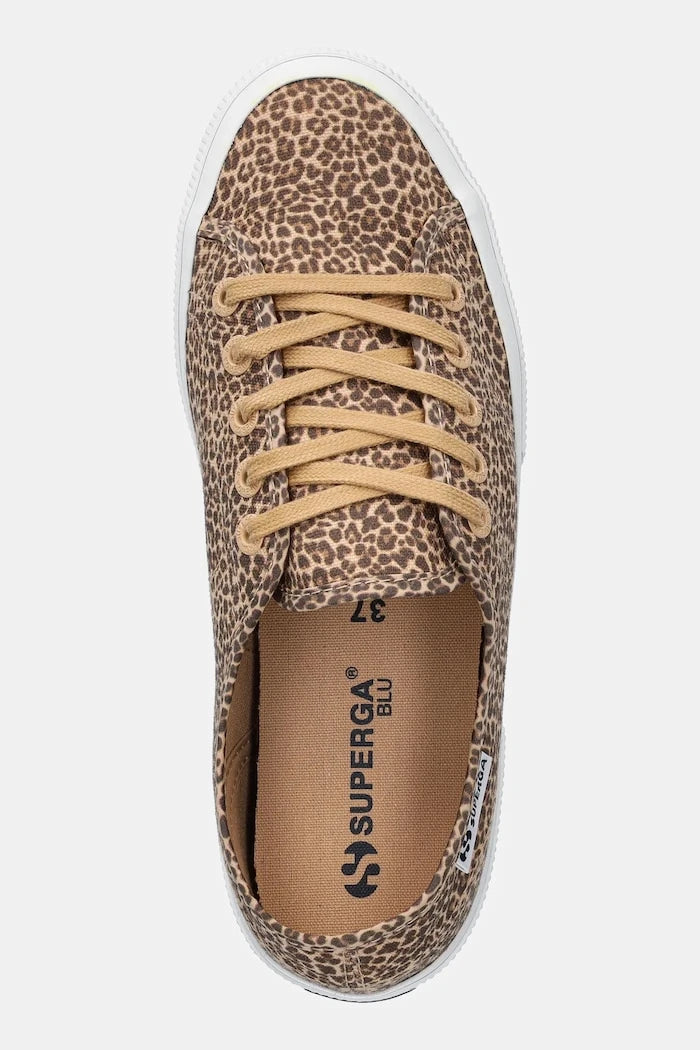 Superga MICRO LEOPARD PRINT LEGGE Düşük Kesim Spor Ayakkabı