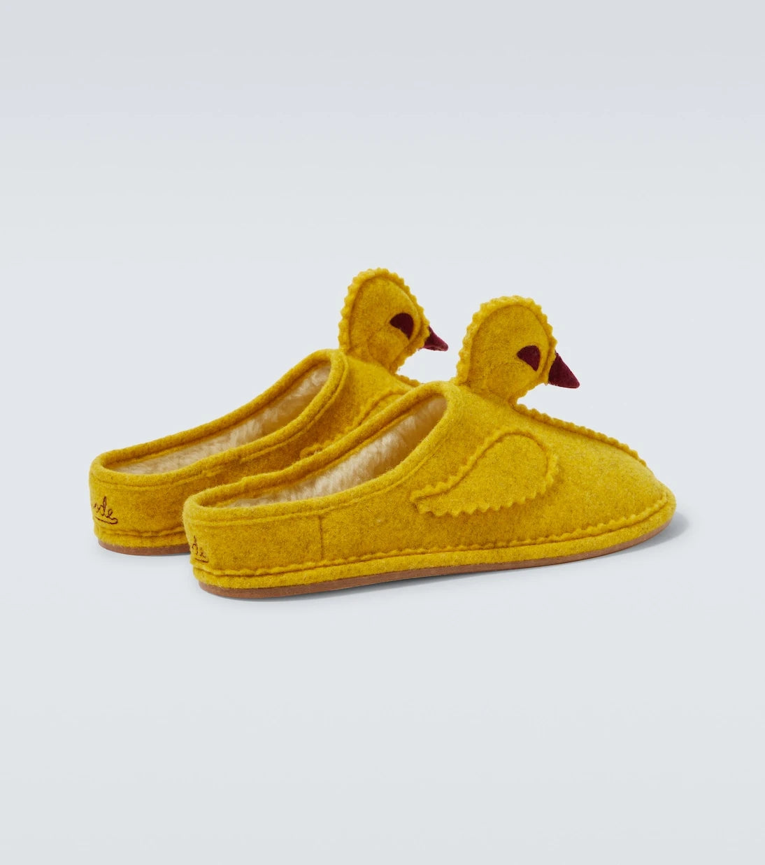 Bode - Wool-blend slippers