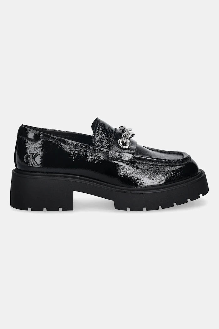 Кожени мокасини Calvin Klein CHUNKY LOAFER HDW LTH