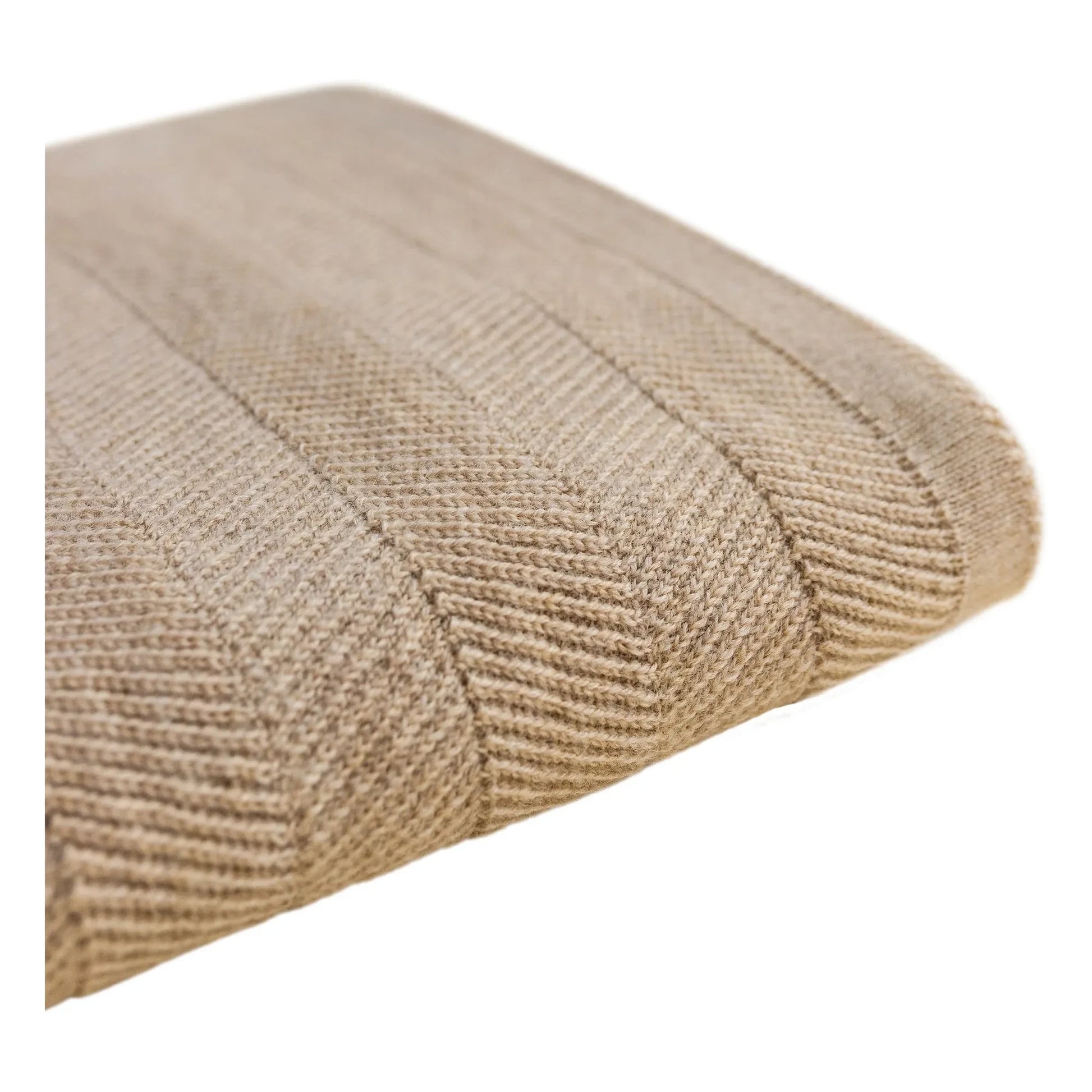 Hvid - Freddie Merino Wool Blanket | Sand