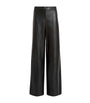 Black Leather Ash Lea Trousers
