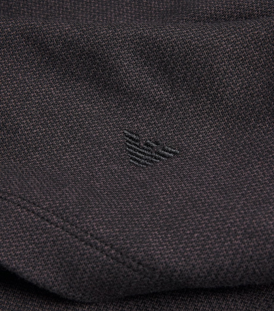 Cotton Mélange-Effect T-Shirt