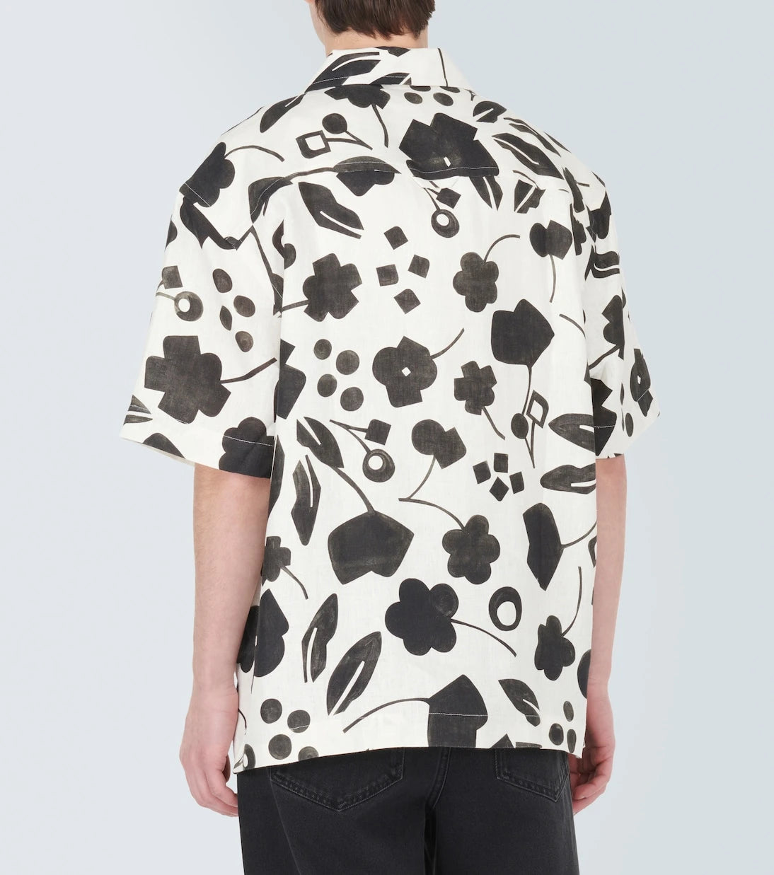 Jacquemus - Jean printed linen shirt