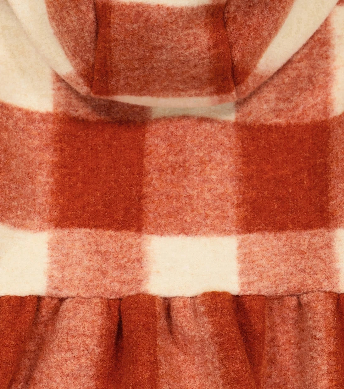 Il Gufo - Checked hooded parka