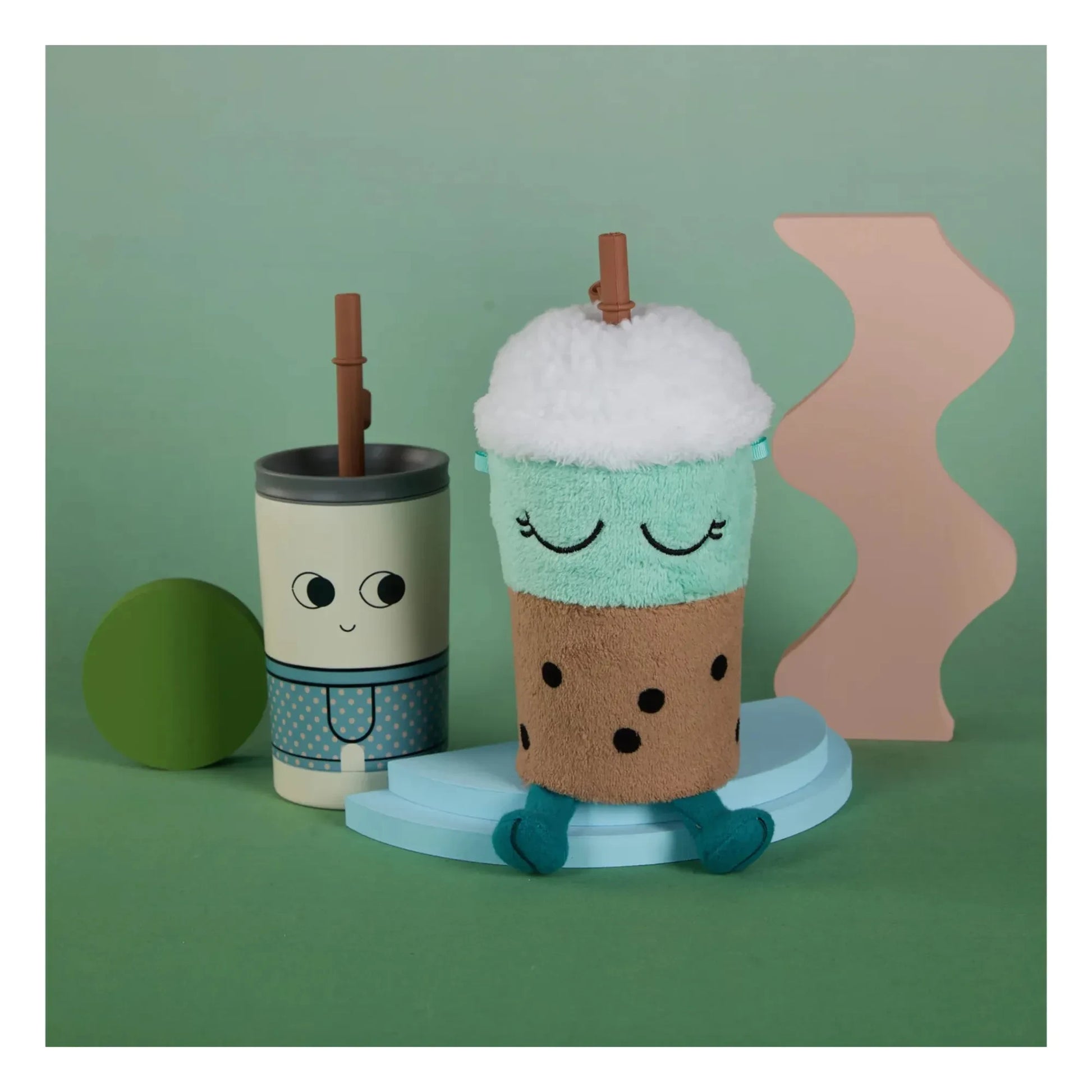 Asobu - Isothermal cup with Beanie cover | Blue