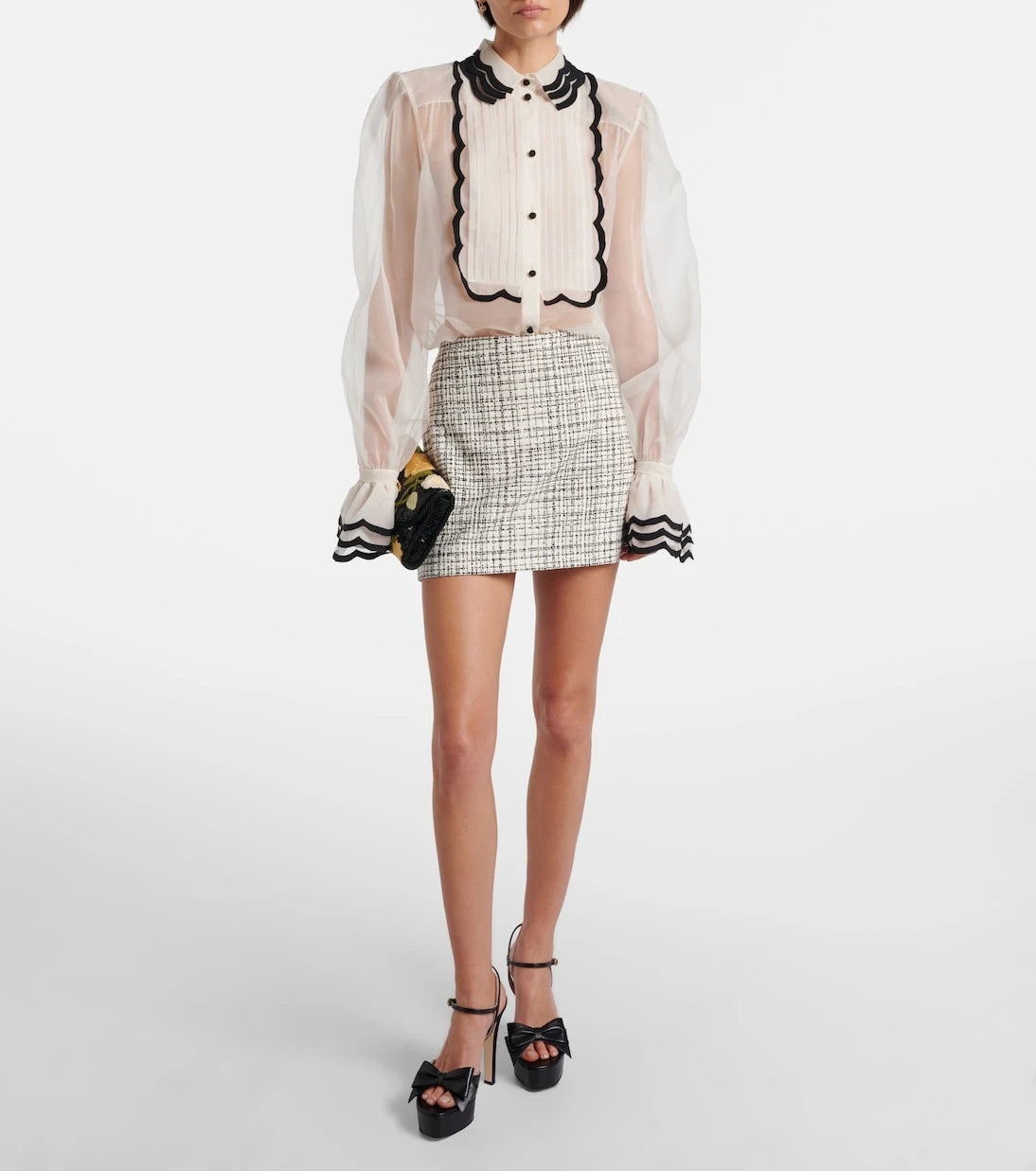 Valentino Garavani - Bowow leather platform sandals
