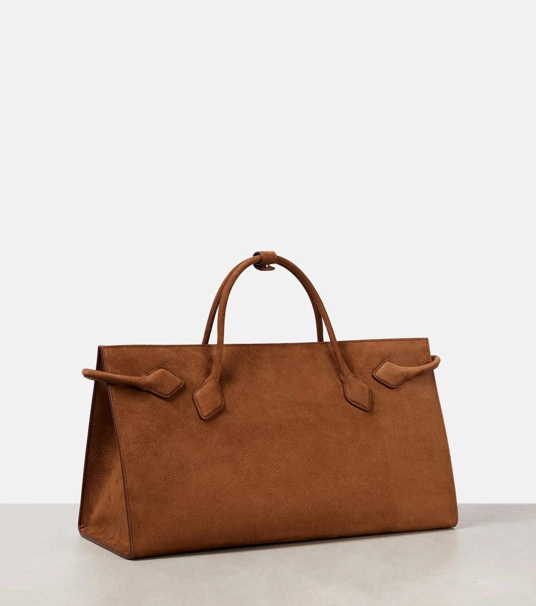 Alaïa - Le Teckel suede tote bag