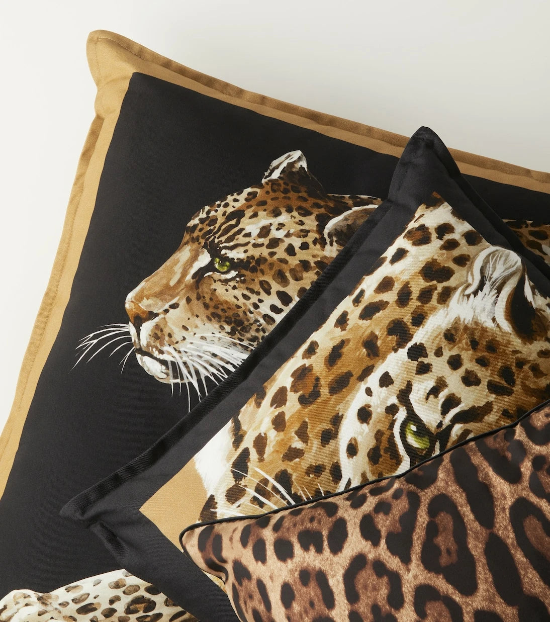 Dolce&Gabbana Casa - Leopardo Small canvas cushion
