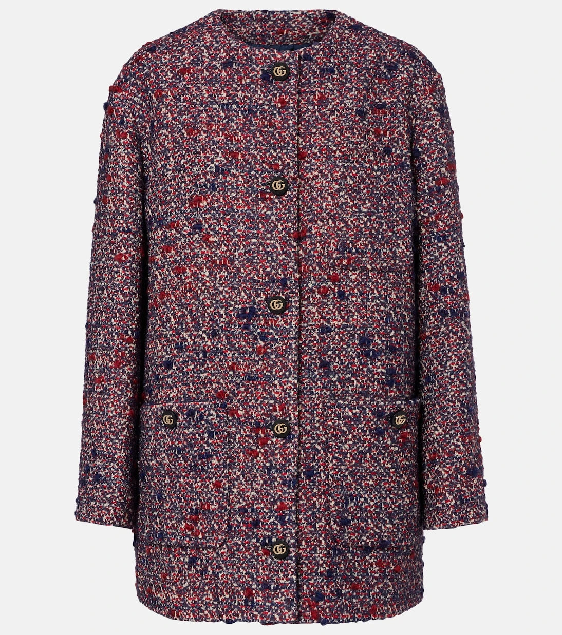 Gucci - Wool-blend tweed jacket