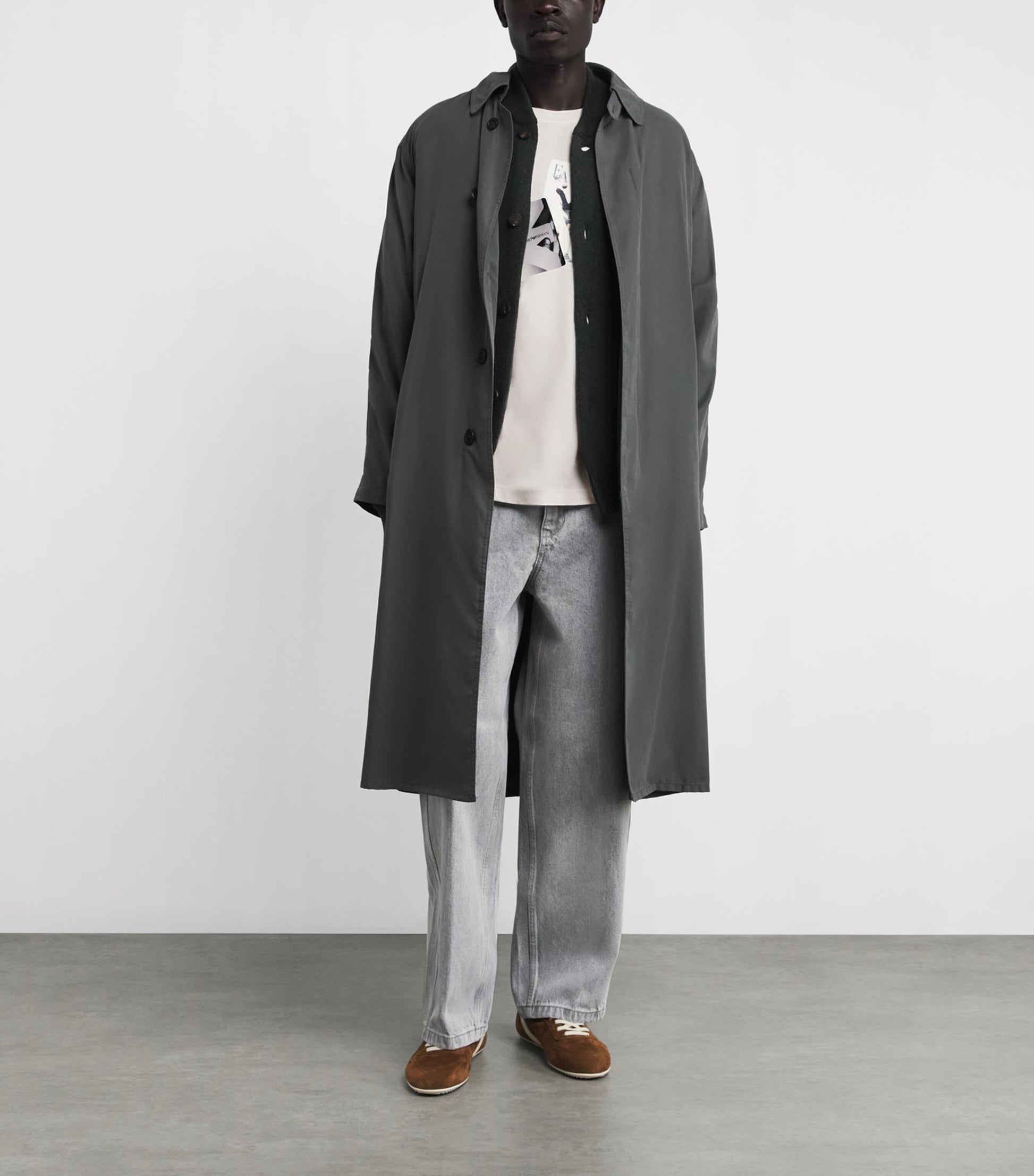 Cotton Card Print T-Shirt