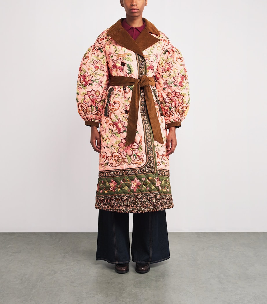 Multi x FARM Rio Quilted Cami Coat