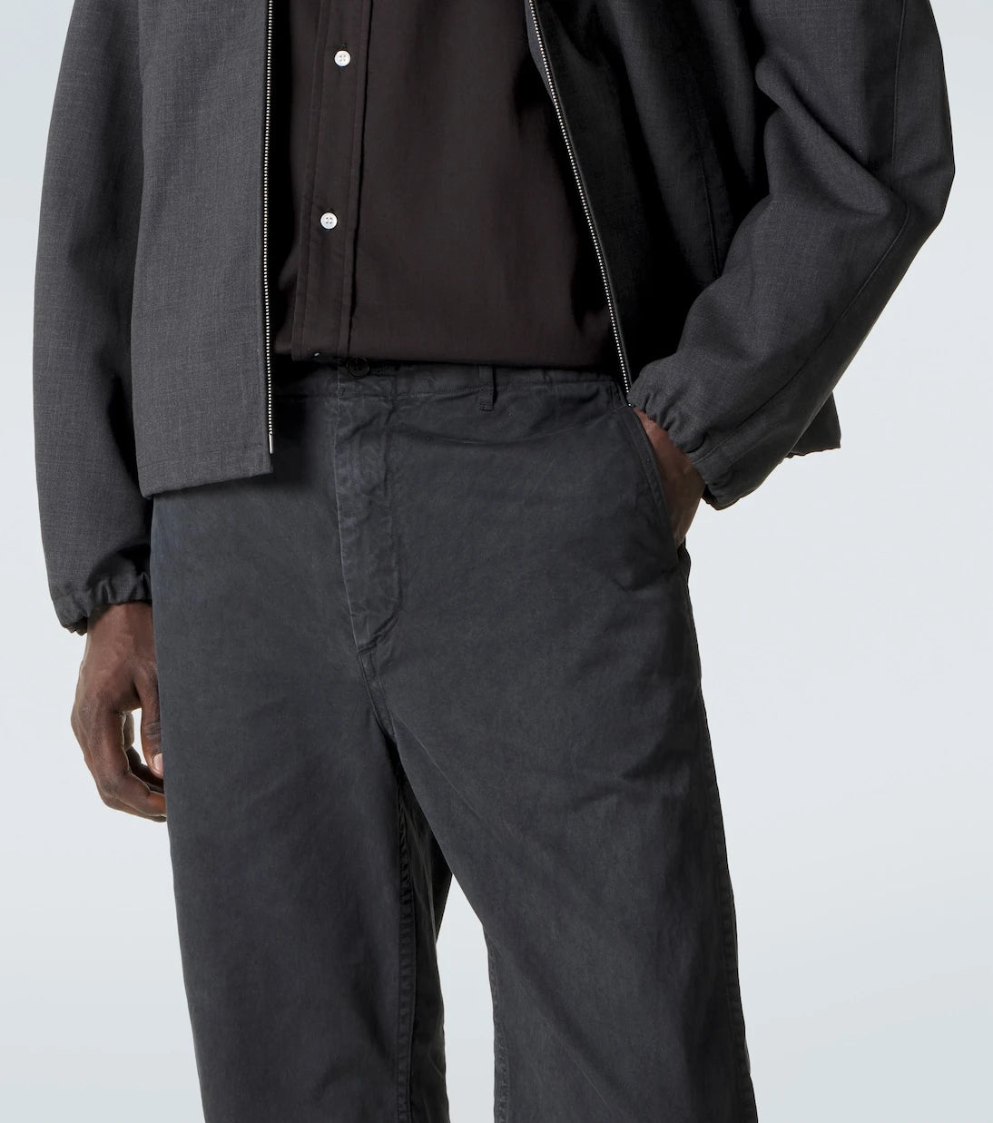 Auralee - Cotton straight chinos