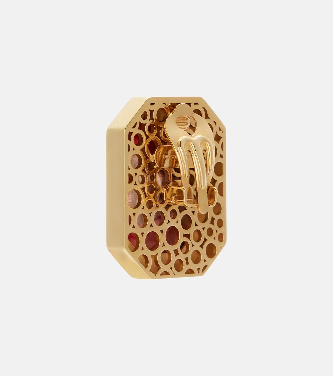 Dolce&Gabbana - DG embellished clip-on earrings