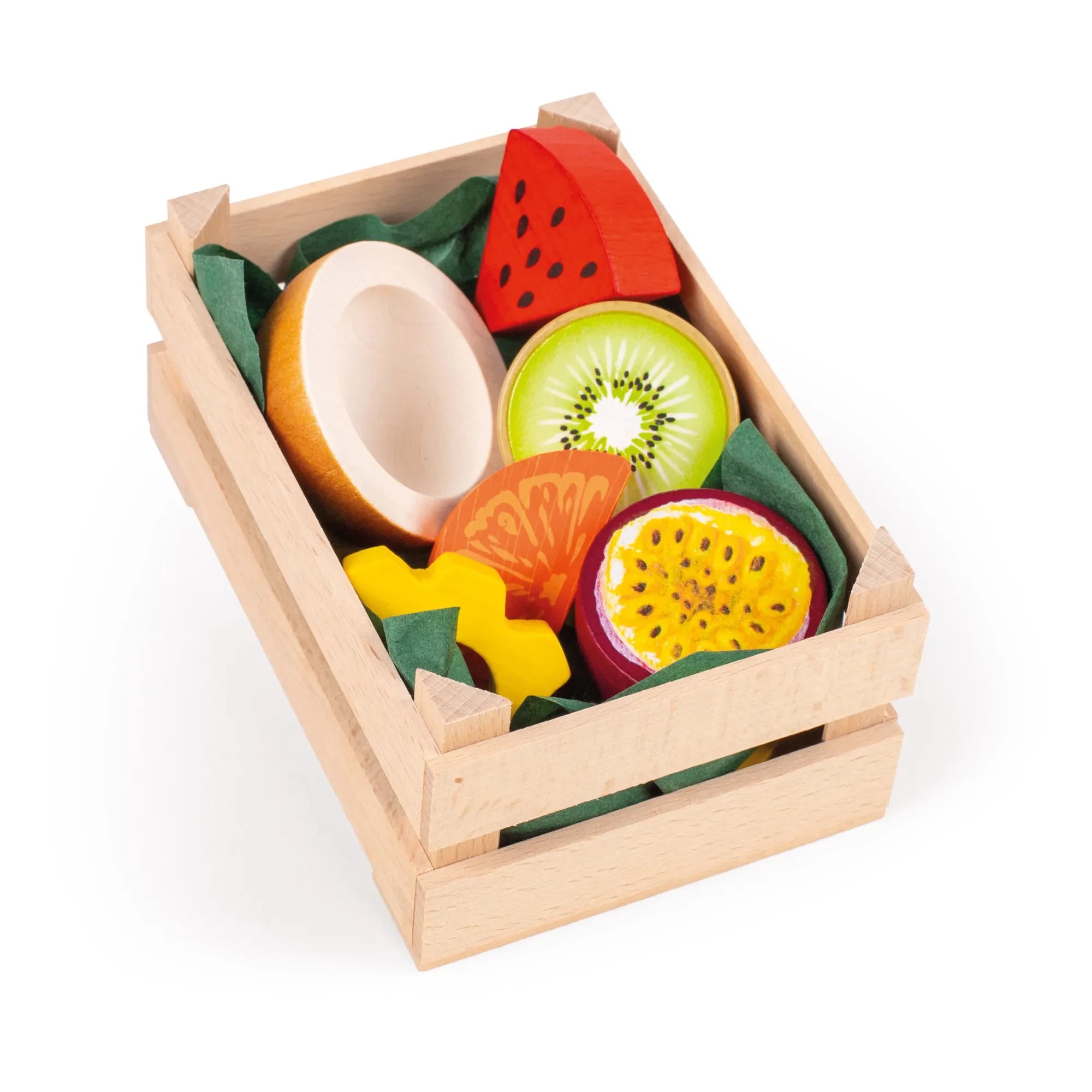 Erzi - Exotic Toy Fruits - 7 Pieces