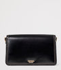 Black Leather Eliza Clutch Bag