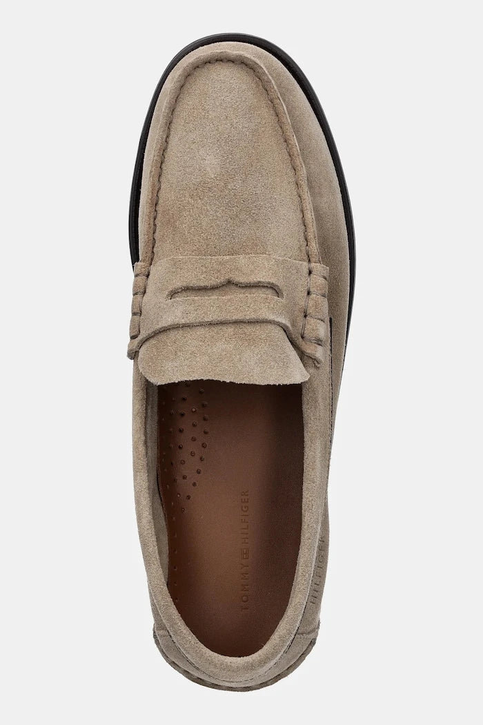 Tommy Hilfiger CLASSIC HILFIGER SUEDE LOAFER Süet Mokasen