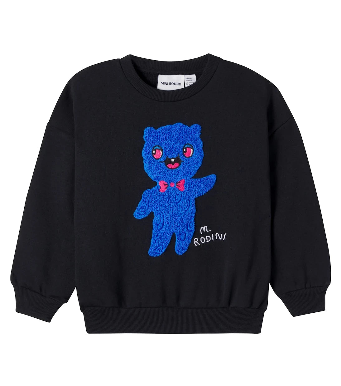 Mini Rodini - Embroidered cotton jersey sweatshirt
