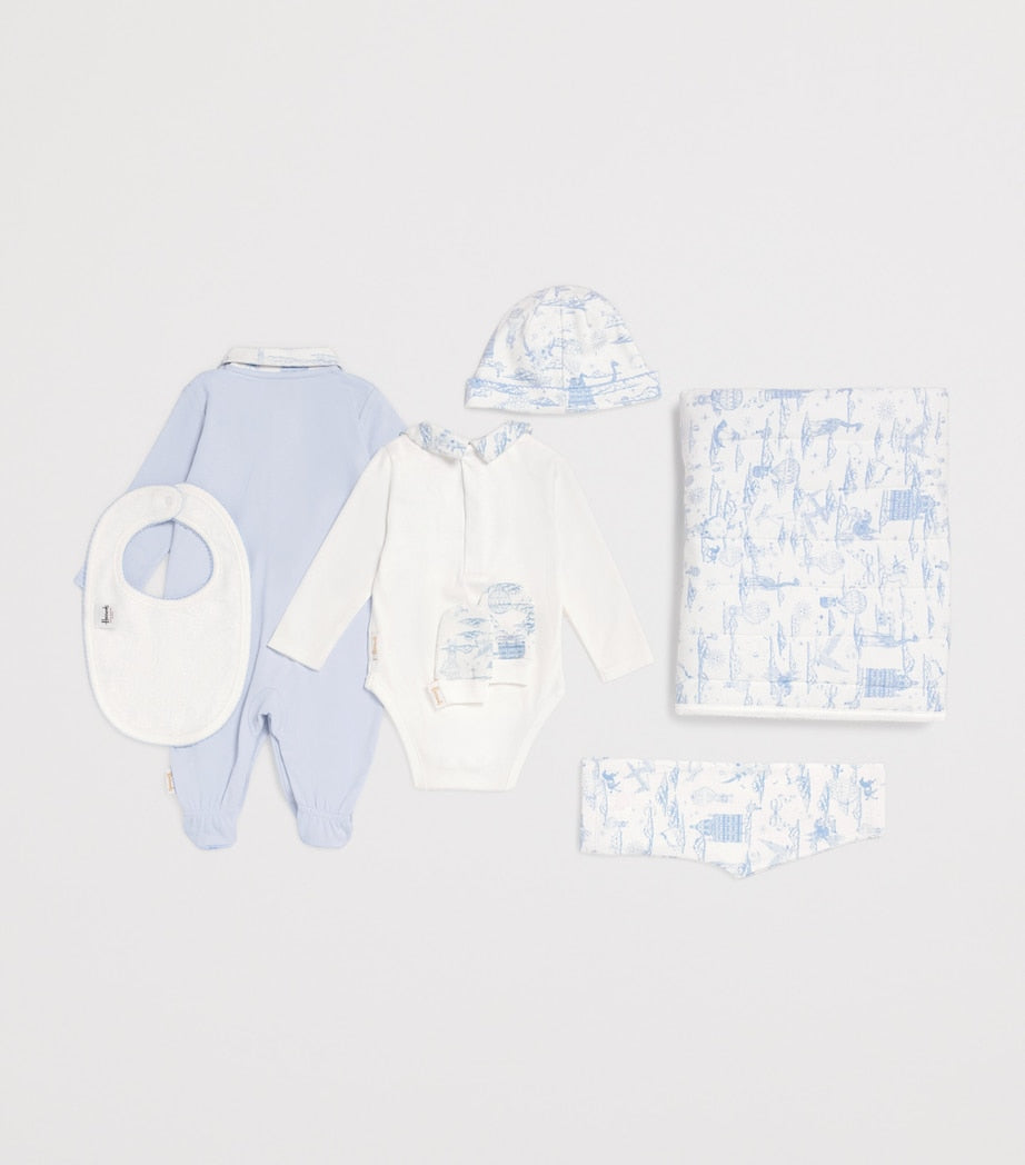 Cotton Jersey Balloon Baby Gift Set (0-18 Months)