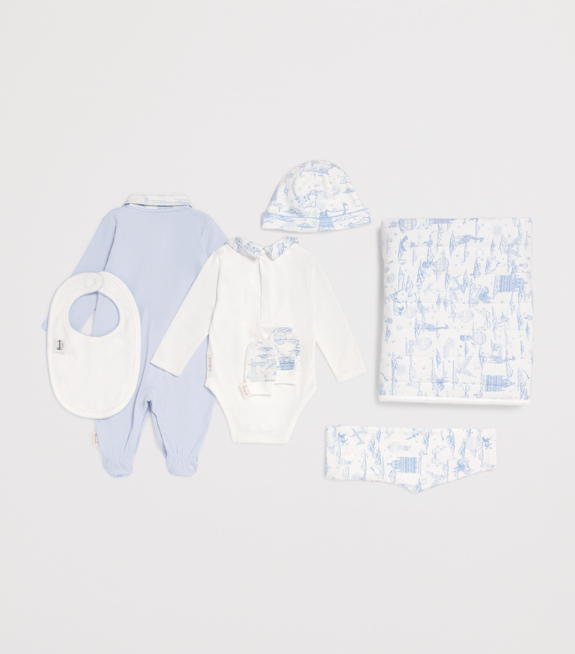 Cotton Jersey Balloon Baby Gift Set (0-18 Months)