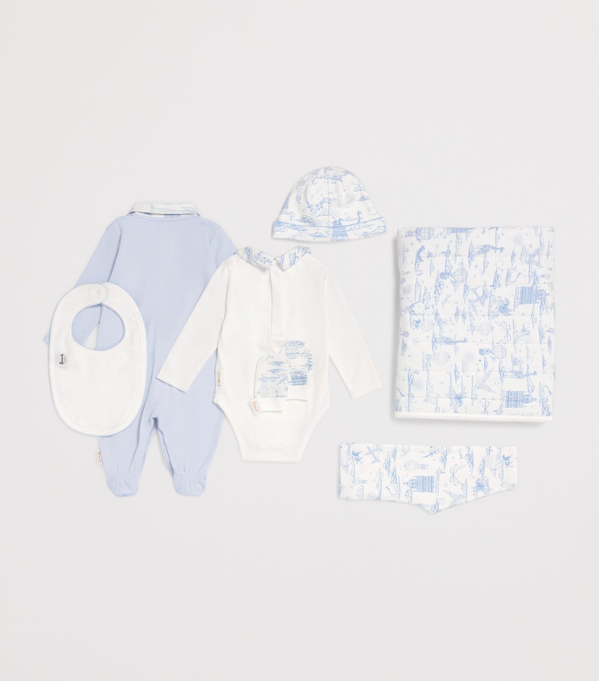 Cotton Jersey Balloon Baby Gift Set (0-18 Months)