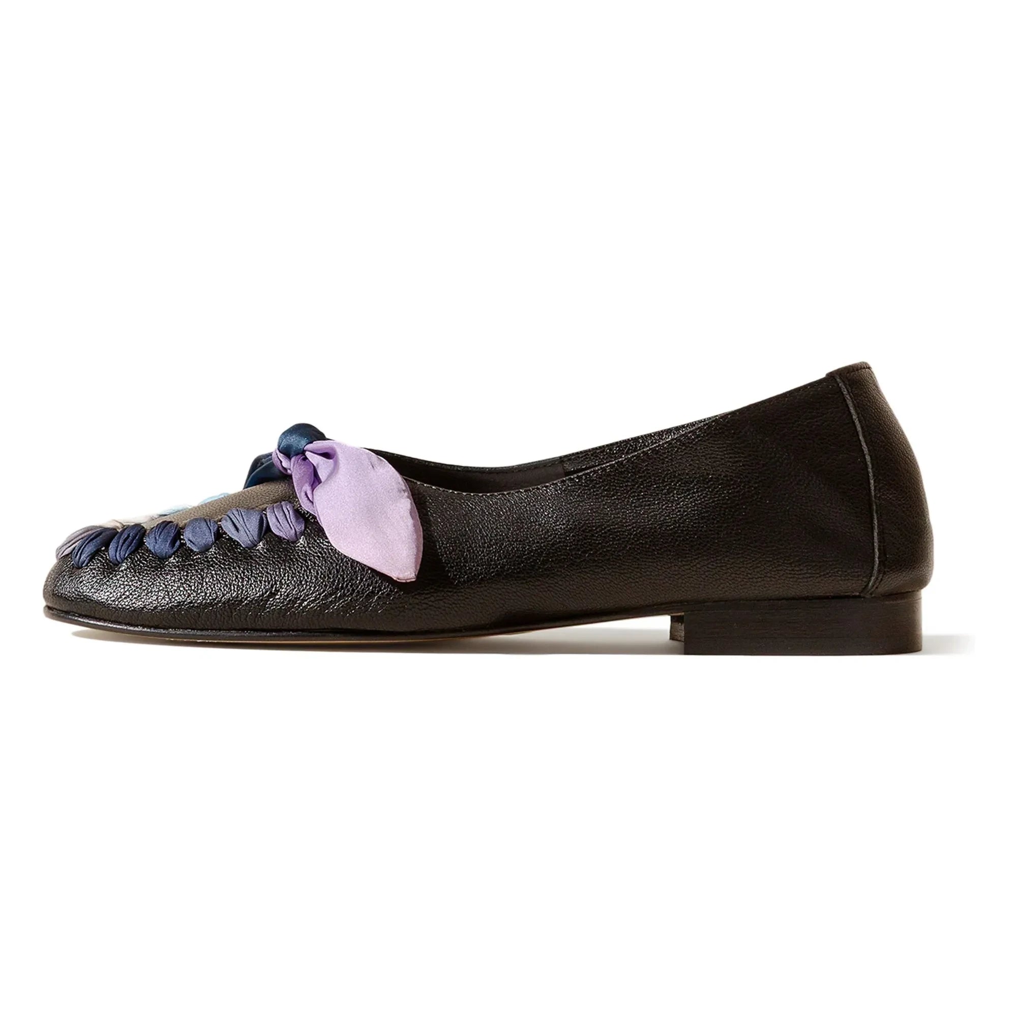 Hereu - Juliol Foulard loafers | Black