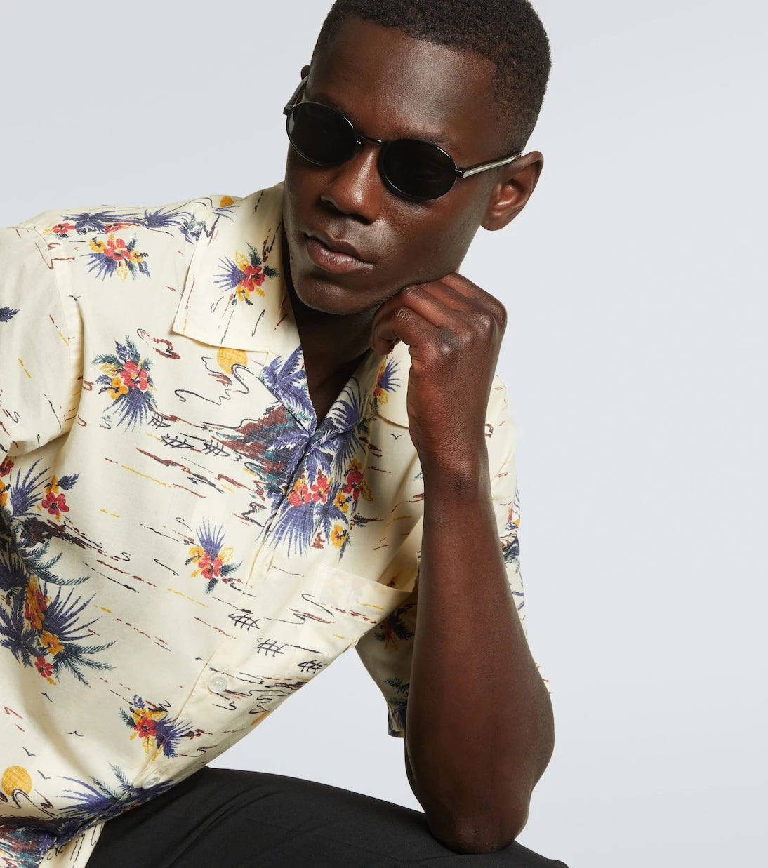 Prada - Oval sunglasses