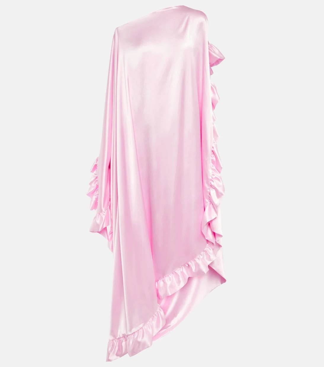 Acne Studios - Ruffled one-shoulder satin dress