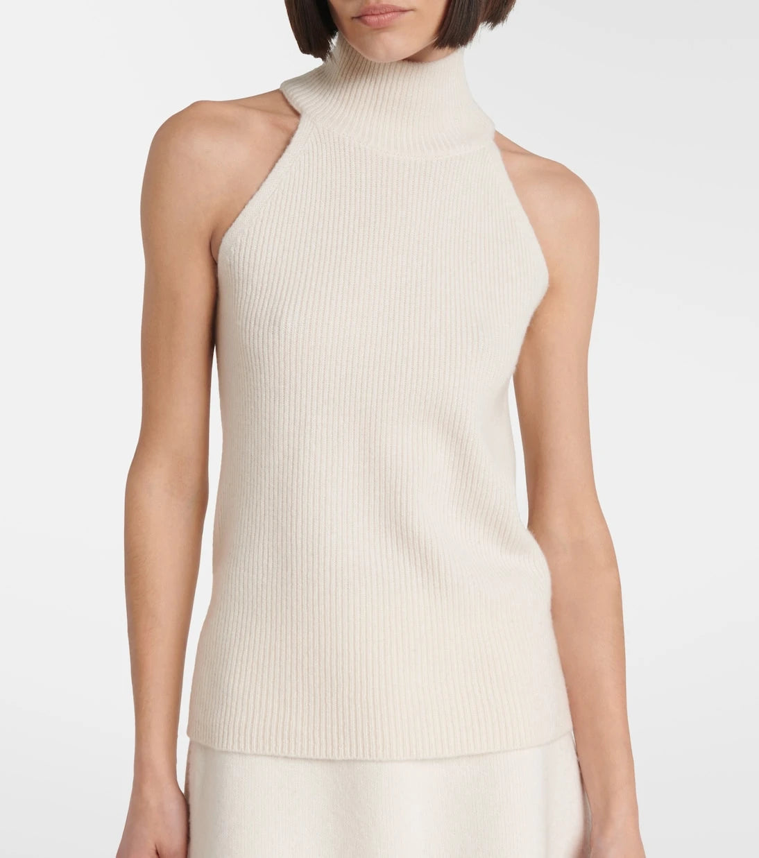 Lisa Yang - Freya knitted cashmere tank top