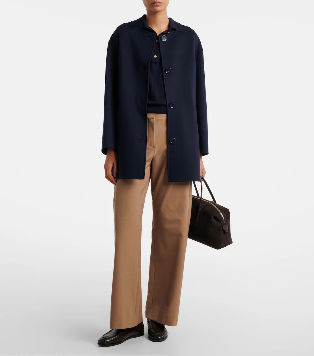 'S Max Mara - Cotton-blend wide-leg pants