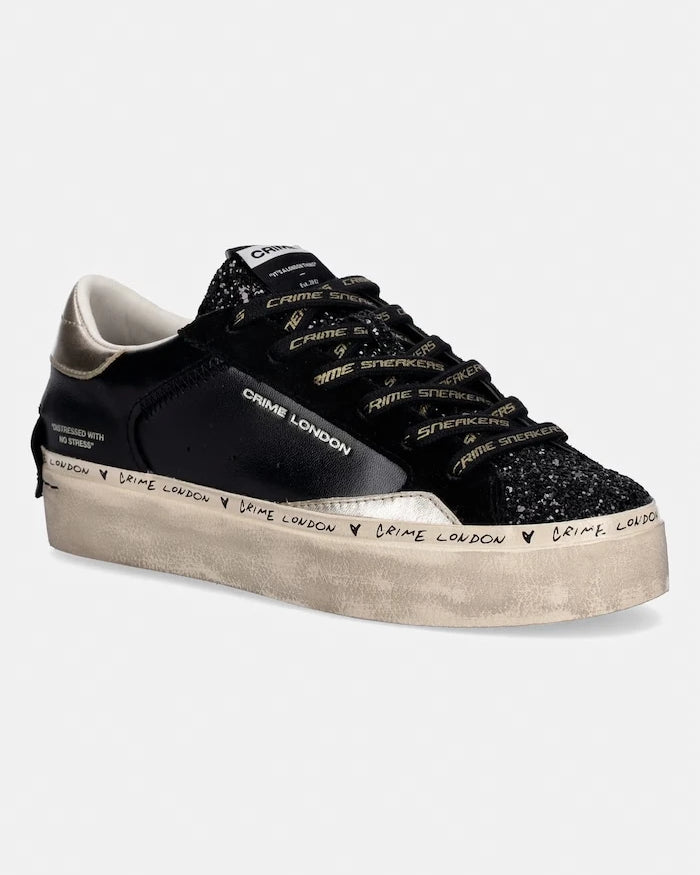 Crime London DISTRESSED PLATFORM Sneaker