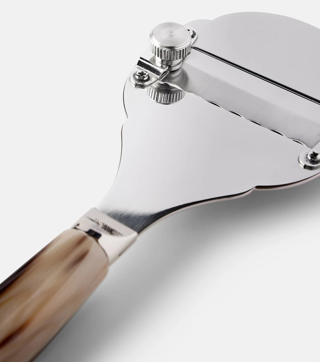 Brunello Cucinelli - Stainless steel and horn truffle slicer