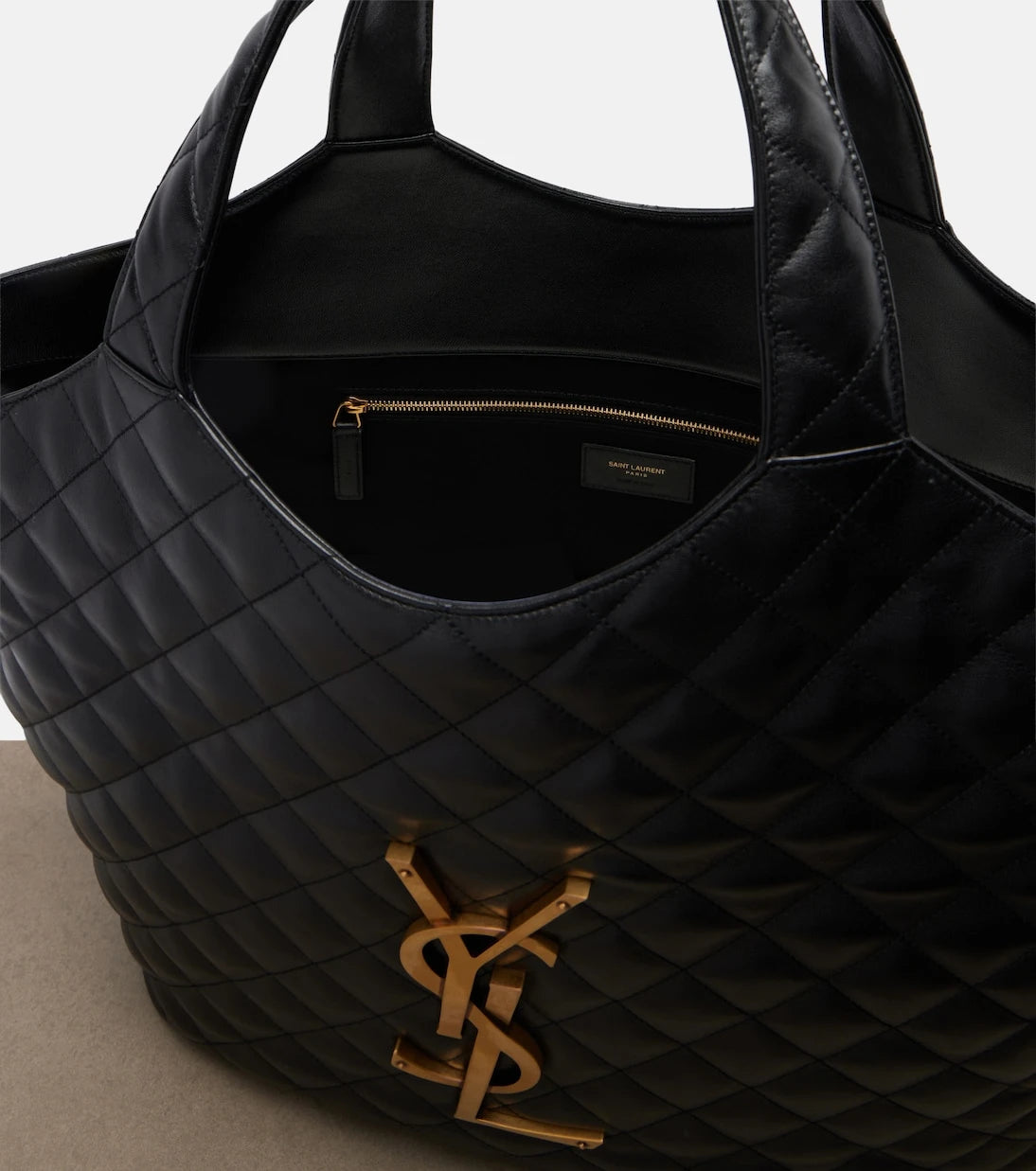 Saint Laurent - Icare Maxi quilted leather shopper
