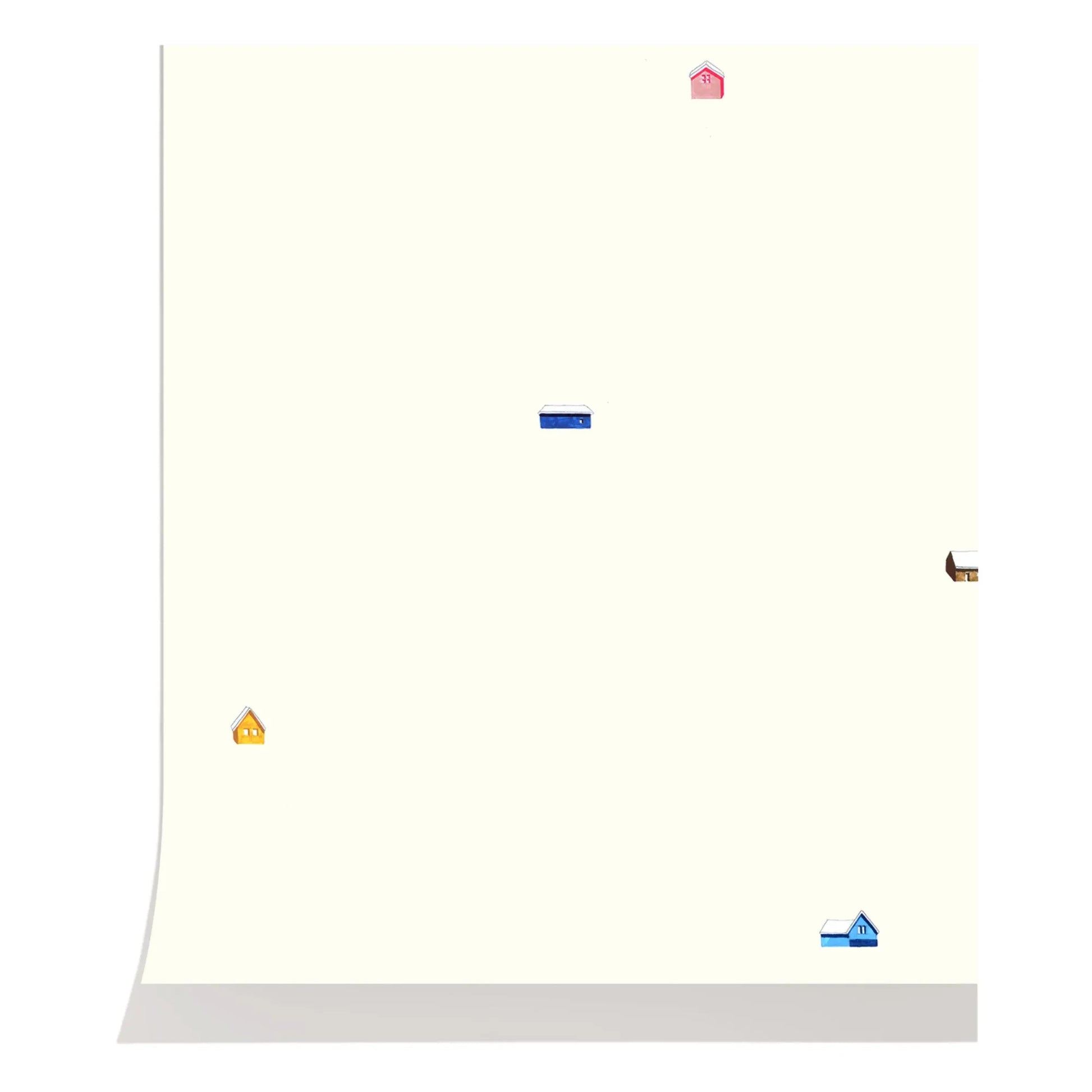 Season Paper - Houses Wallpaper