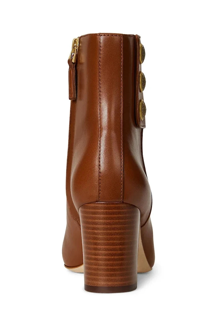 Lauren Ralph Lauren Kenndi Bt Hl Deri بوتlar