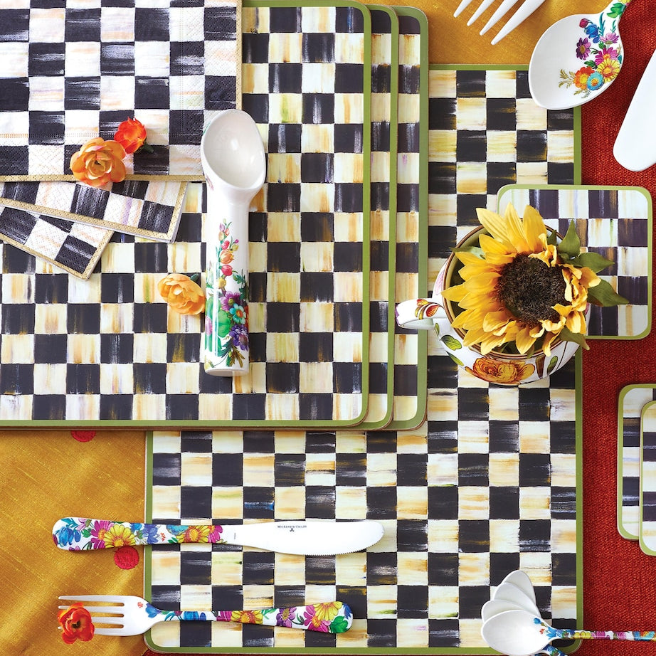 Courtly Check Placemats (Set of 4)